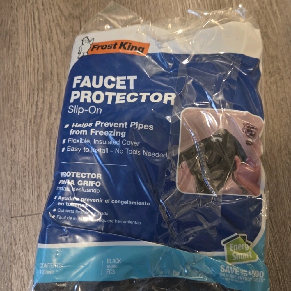 Frost King FAUCET PROTECTOR Slip-On Helps Prevent Pipes From Freezing